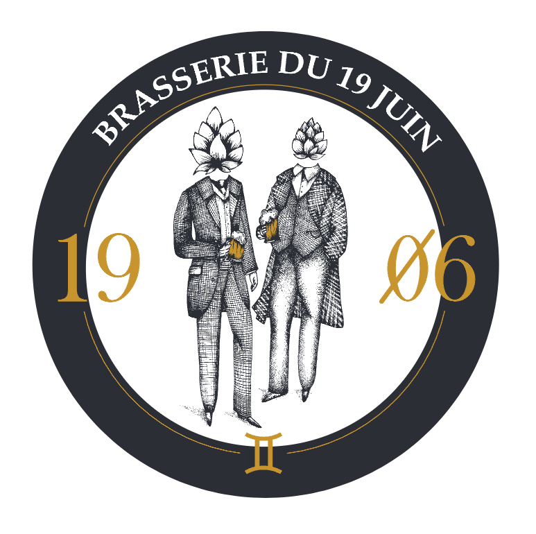 logo fond blanc brasserie du 19 juin